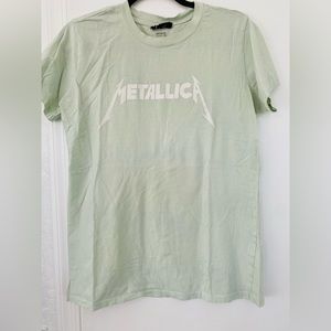 Over-sized Metallica graphic t-shirt